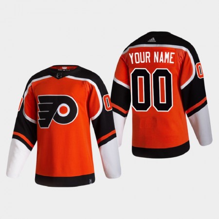 Camisola Philadelphia Flyers Personalizado 2020-21 Reverse Retro Authentic - Homem